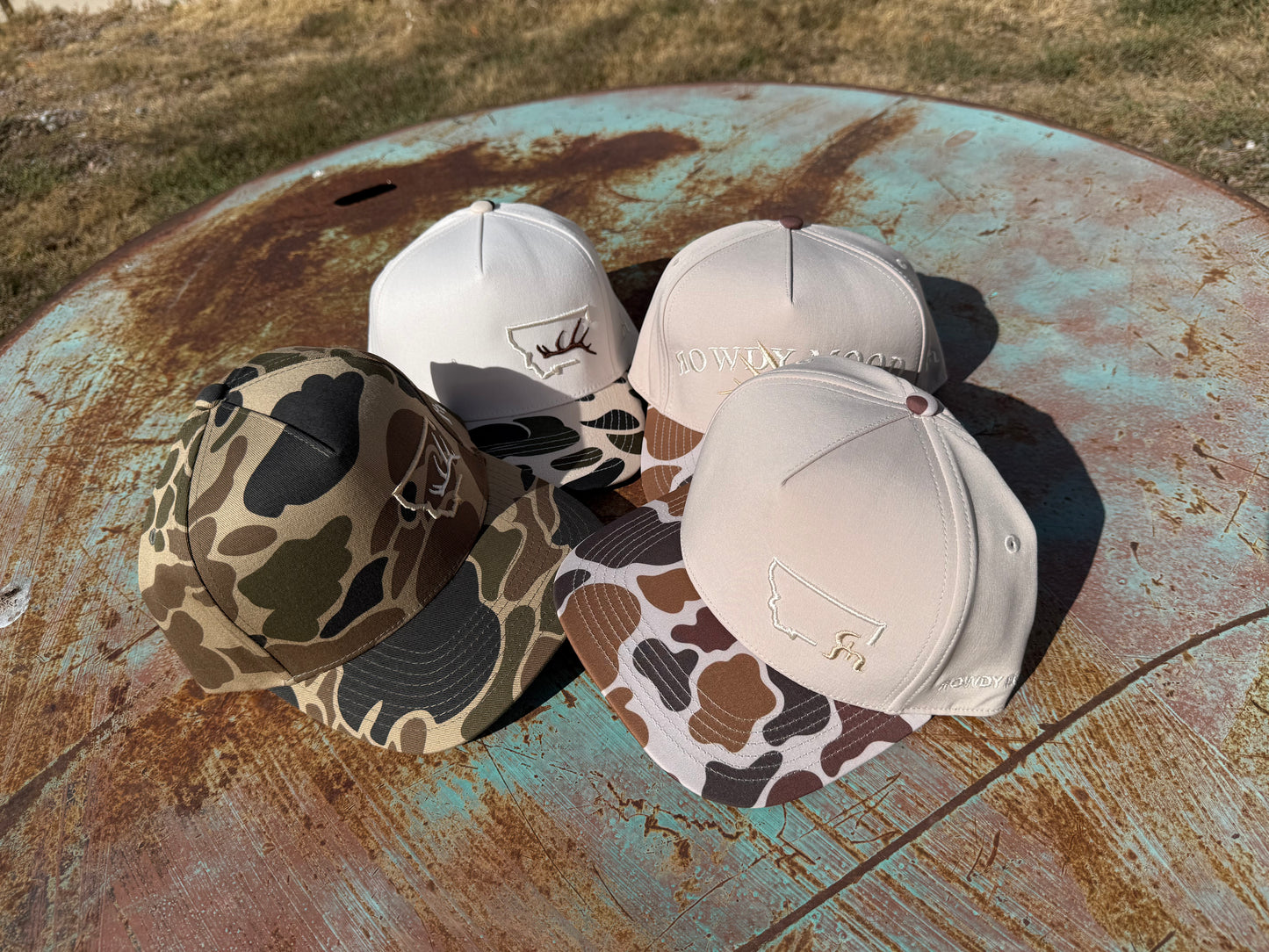 Montana on the Rowdy Side-Beige Camo