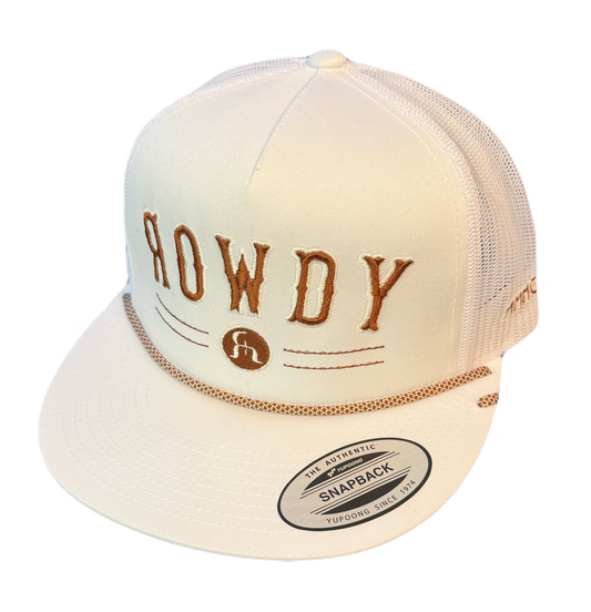 Flat Out Яowdy- White
