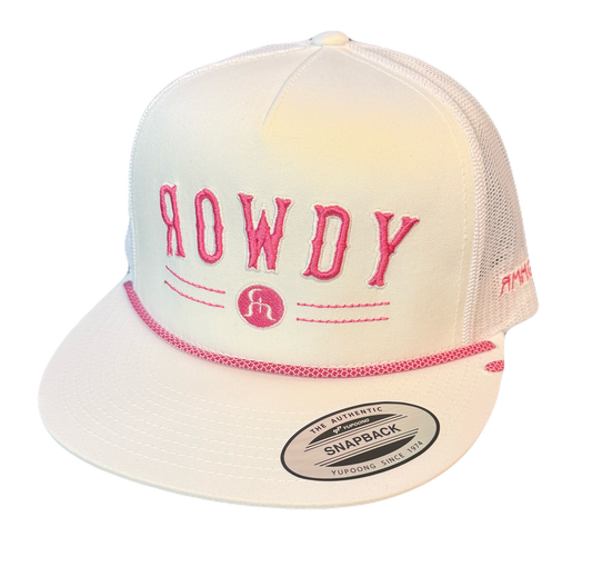 Flat Out Яowdy- Pink