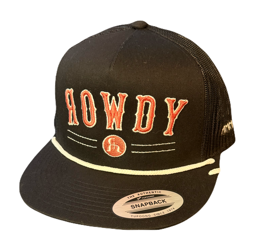 Flat Out Яowdy- Black