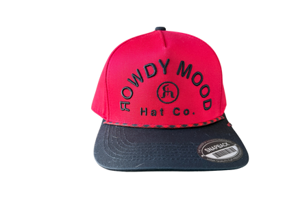 Яowdy Anytime- Red & Black