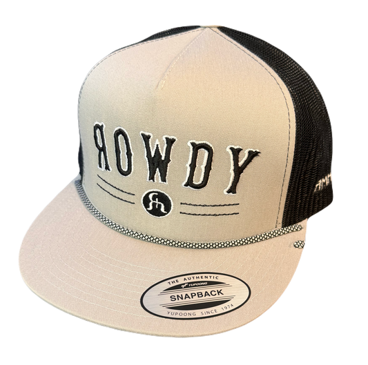 Flat Out Яowdy- Beige