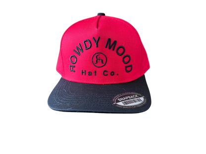 Яowdy Anytime- Red & Black