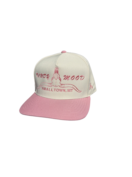 Pink Patriot Skull