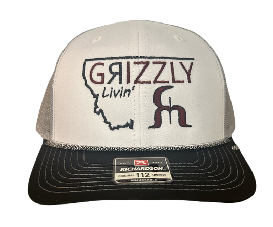 Grizzly Livin’ white/rich